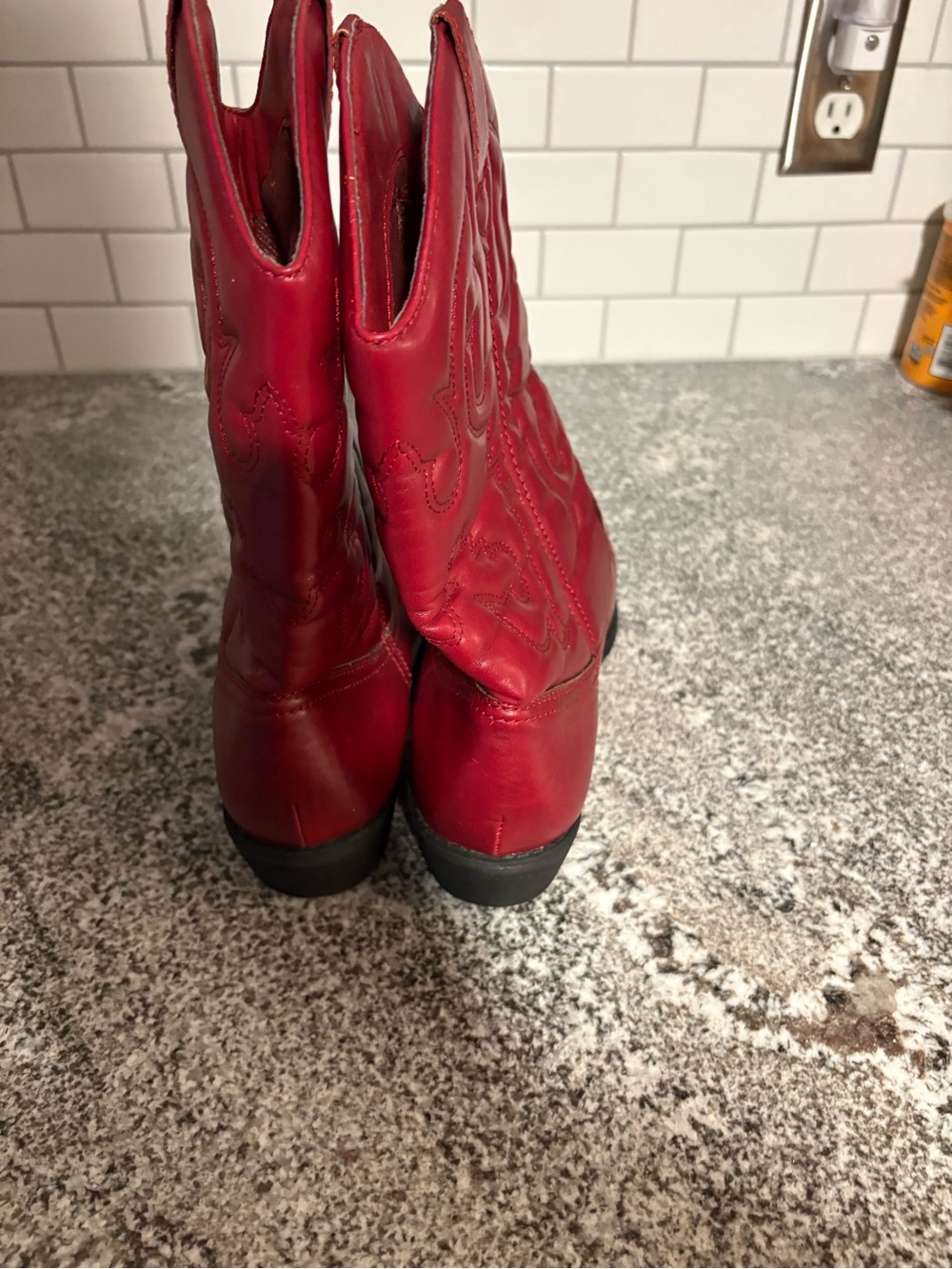 Red Rampage Cowboy Boots - Picture 8 of 9
